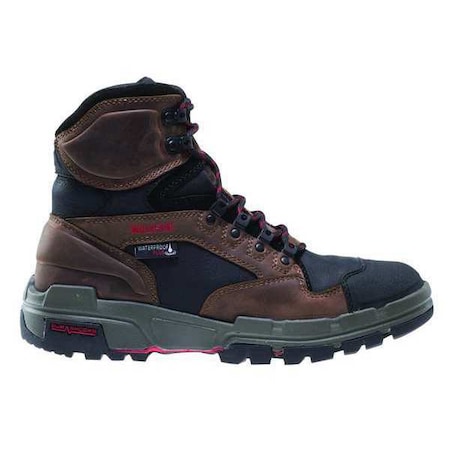 Waterproof Work Boot, 11.5 M, 6 in H MPN:W10612