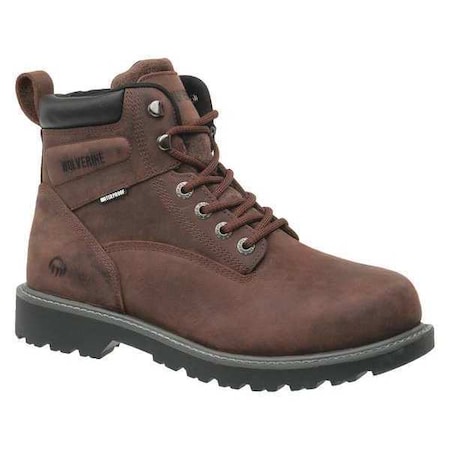 Men's 6-Inch Work Boot, 11 XW, Steel Toe, 6 in H, Dark Brown, W10633 MPN:W10633