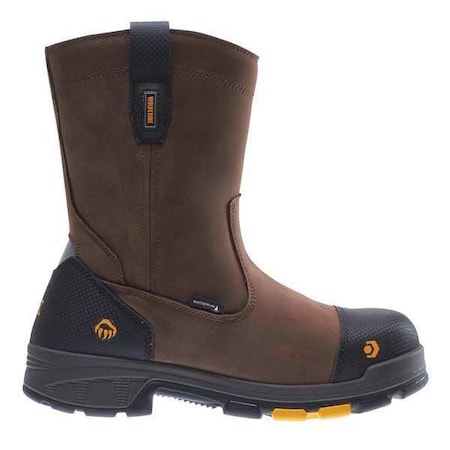 Waterproof Work Boot, 10 EW, 10 in H MPN:W10653