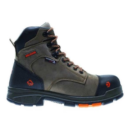 Waterproof Work Boot, 9 M, 6 in H MPN:W10653