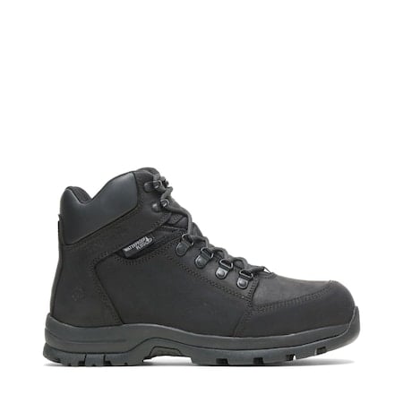 Men's 6-Inch Work Boot, 10 1/2 M, Steel Toe, Black, W211042 MPN:W211042