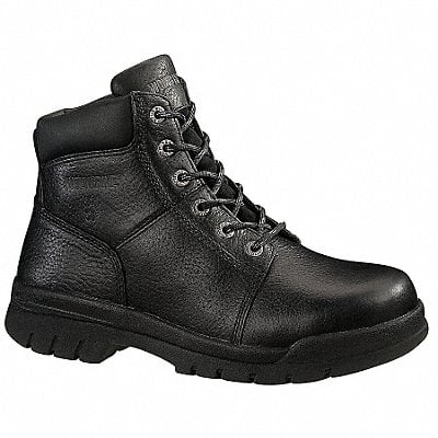 H8735 6 Work Boot 10-1/2 M Black Steel PR MPN:W04714
