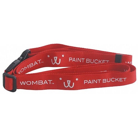 Nylon/Polypropylene Adjustable Shoulder Strap, 10 in L, 1/2 in D, 7 in W MPN:5085