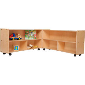 Mobile Folding Versatile Storage Unassembled 93-1/2