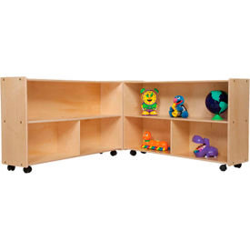 Mobile Folding Versatile Storage Unassembled 93-1/2
