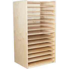 Wood Designs™ Puzzle and Paper Storage Center WD33500
