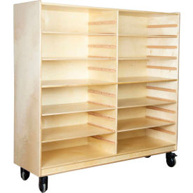 Wood Design Folding Rest Mat Storage Center WD50400