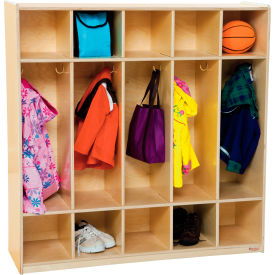 Wood Designs™ 5 Section Locker 48