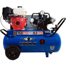 Eagle P90G25H1 Portable Gas Air Compressor w/ Honda GX Engine 9 HP 25 Gallon Horizontal P90G25H1
