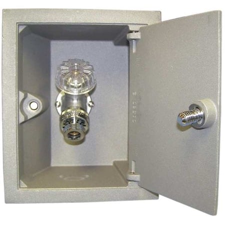 Enclosed Wall Faucet, 3-3/4 In. MPN:B24-1/2