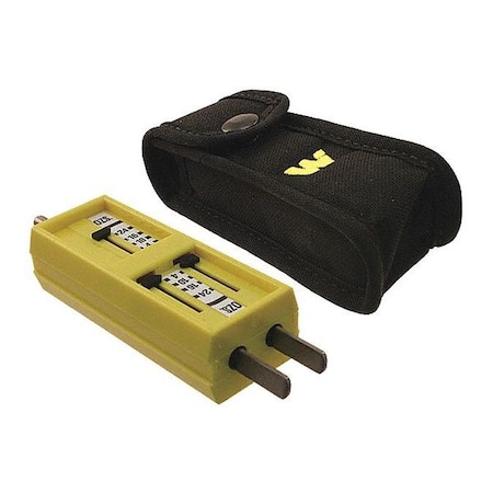 Receptacle Tension Tester, Plastic, SS MPN:1760