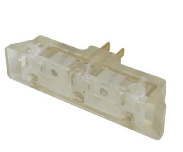 Adapter 3-Outlet Lit End Clear MPN:4327C