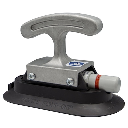 Suction Cup Lifter, Oblong, 6in L x 3in W MPN:RF36HG