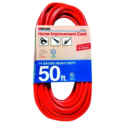 14/3 50' Orange Extension Cord MPN:626