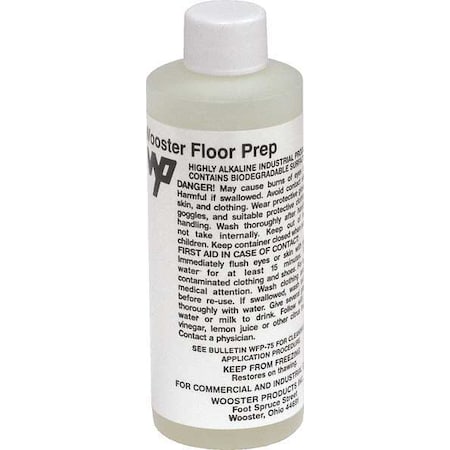 Floor Preparation Solution, White, 4 oz, Bottle MPN:9504D