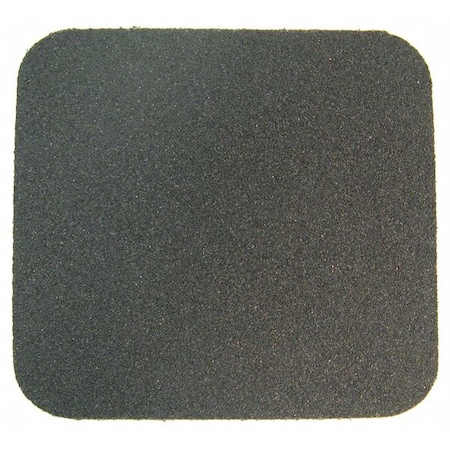 Anti-Slip Tread Aluminum oxide 46 Grit Size, Black, 5-1/2