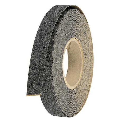 Anti-Slip Tape Polyurethane 46 Grit Size, Black, 3/4