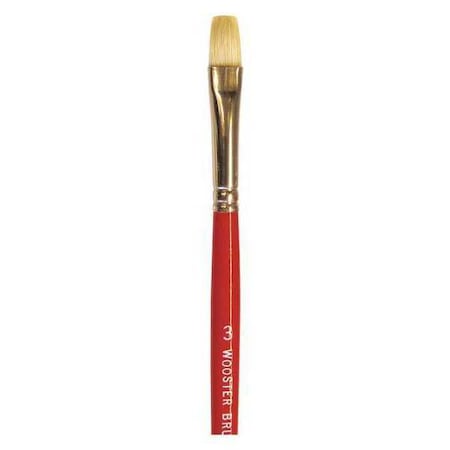 #3 Artist White China Bristle, Paint Brush MPN:F1622-3