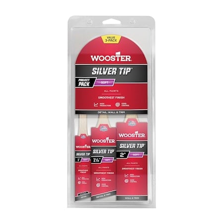 Silver Tip 3-Pk Paintbrushes MPN:0052290000