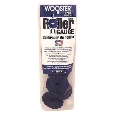 Roller Gauge Thick Filmblue 6-Pk MPN:00R0840000