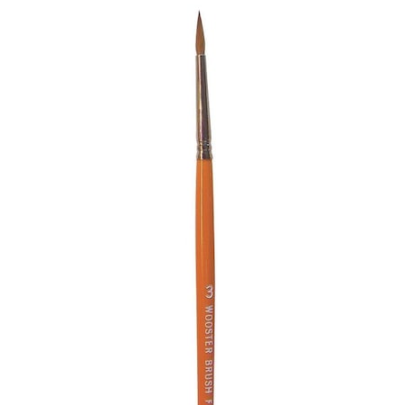 #3 Red Sable Watercolorpointed Artist Brush MPN:0F16270030