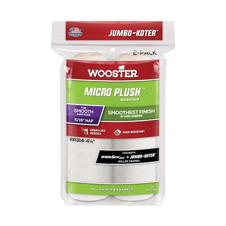 4-1/2 Jumbo-Koter Microplush 5/16 2PK Mini Rlr MPN:0RR3140044