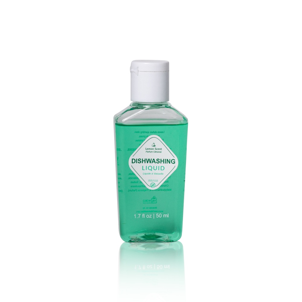 Accessories Dishwashing Liquid, Lemon Scent, 1.7 Oz, Green, Case Of 90 Bottles MPN:HA-AC-DISH