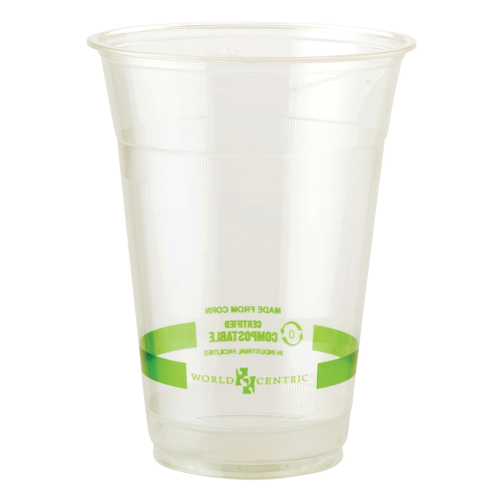 World Centric Cold Cups, 20 Oz, Clear, Carton Of 1, 000 Cups MPN:CPCS20