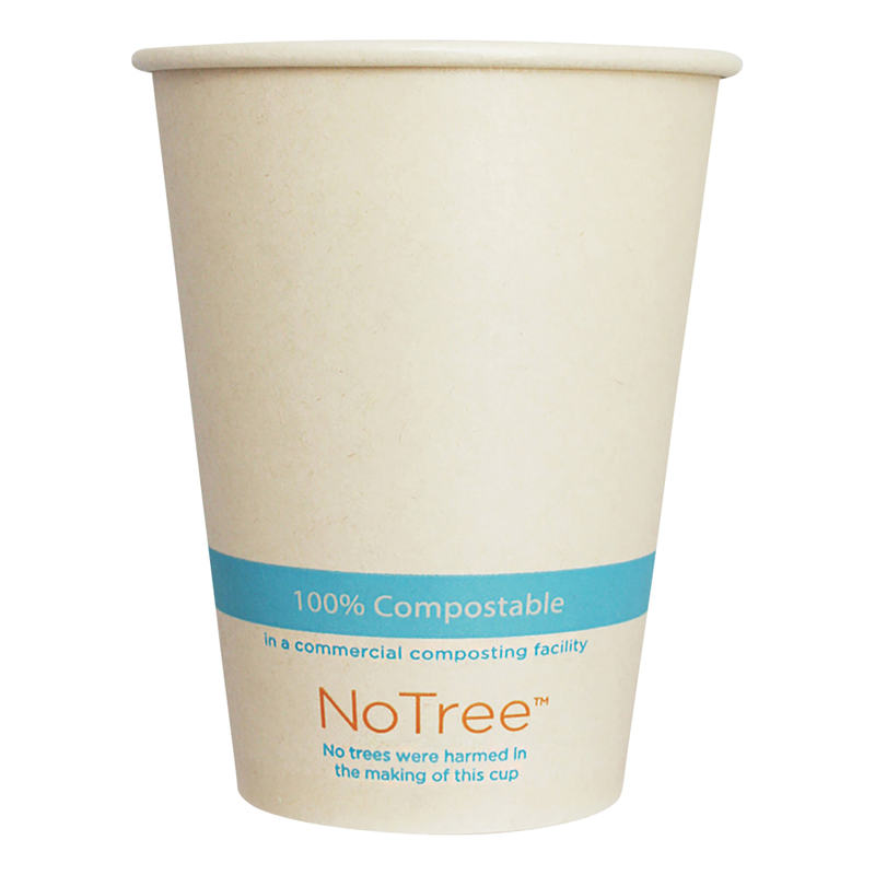 World Centric NoTree Paper Cold Cups, 12 Oz, Natural, Pack Of 1, 000 Cups MPN:CUSU12C