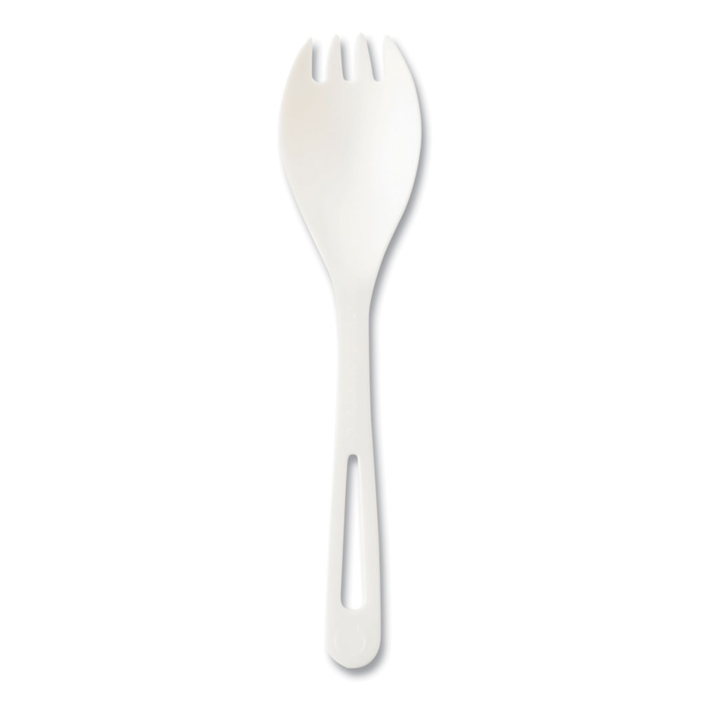 World Centric TPLA Cutlery, Spork, 6in, White, Carton Of 1, 000 Pieces MPN:RK-PS-B