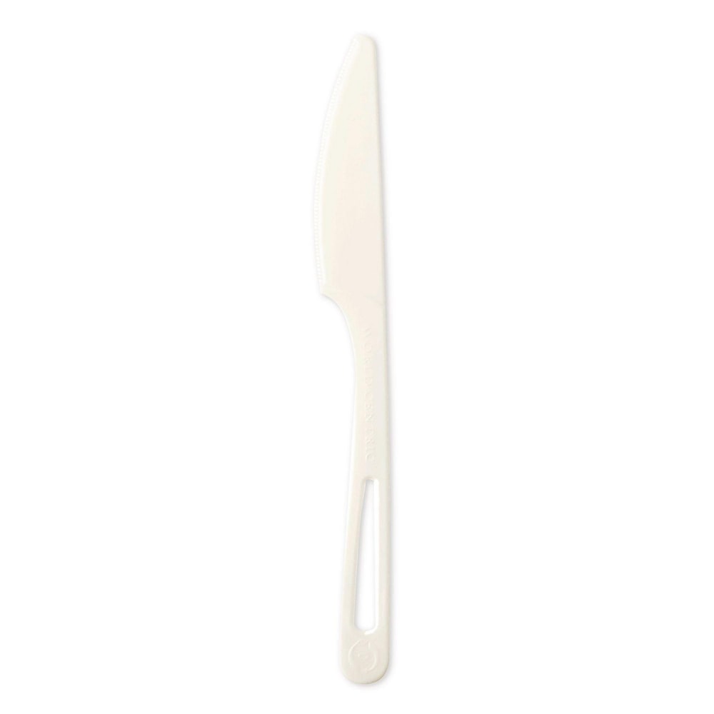 World Centric Cutlery, Knife, 6.7in, White, 1, 000/Carton MPN:WORKN-PS-6