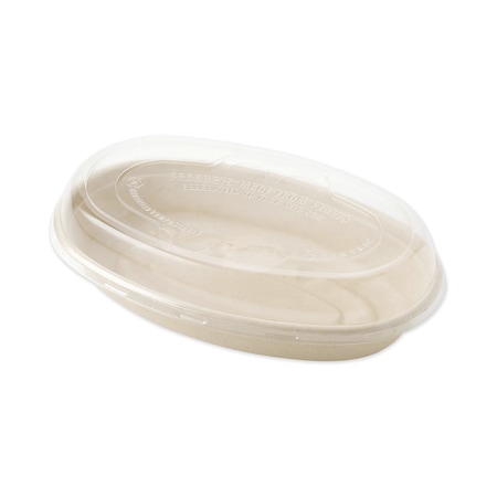 Fiber Burrito Bowl Lids, 9.7in dia, Clear, PK300 MPN:BOLCSUBB