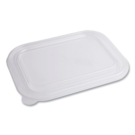 PLA Lids for TRSC60 Fiber Containers, 7.8 x 10.2 x 0.5, Clear, PK400 MPN:TRLCS10