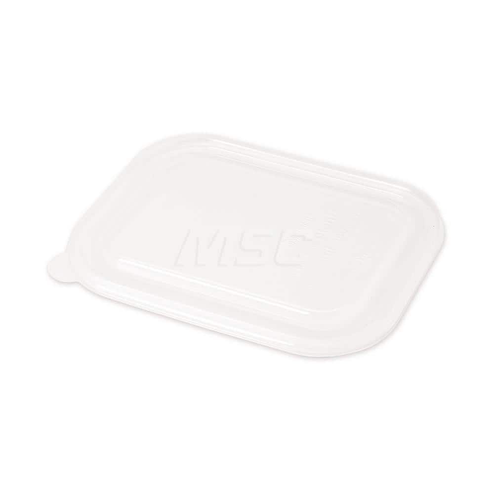 Food Container Lids, For Use With: World Centric CTSCU2 & CTSCU3 Containers , Shape: Square , Diameter/Width (Decimal Inch): 8.8in  MPN:WORCTLCS3
