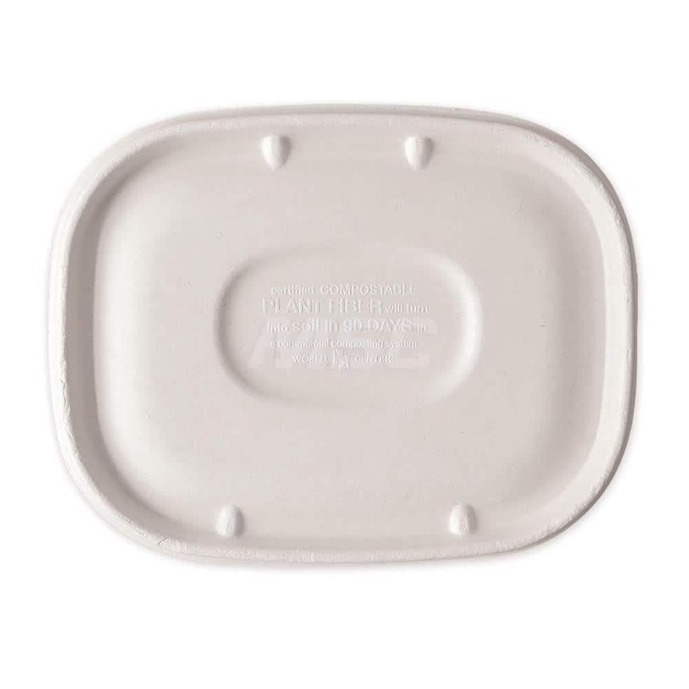 Food Container Lids, For Use With: World Centric CTSCU2 & CTSCU3 Containers , Shape: Square , Diameter/Width (Decimal Inch): 8.9in  MPN:WORCTLSCU3LF