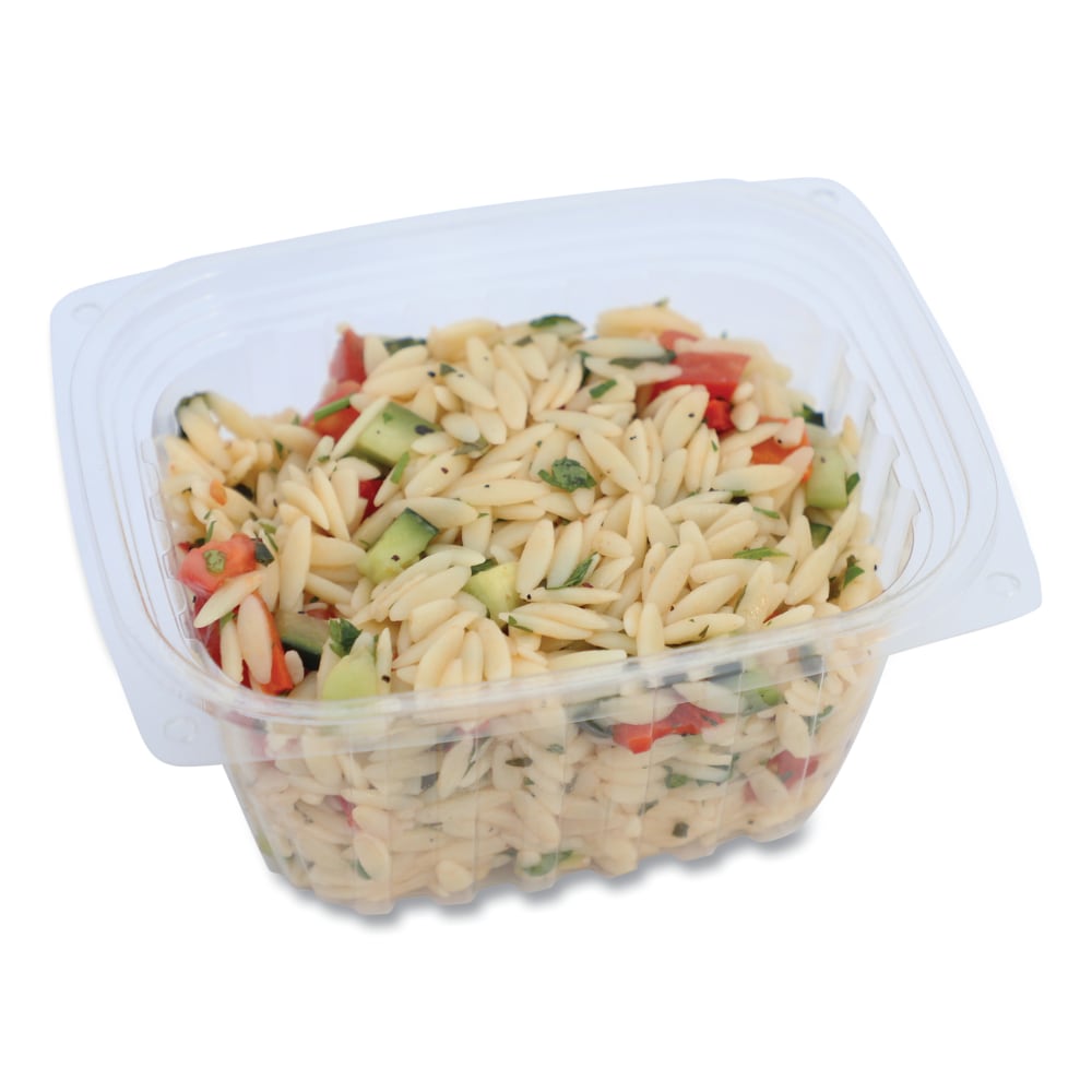 World Centric PLA Rectangular Deli Containers, 16 Oz, Clear, Pack Of 900 Containers MPN:RDCS16