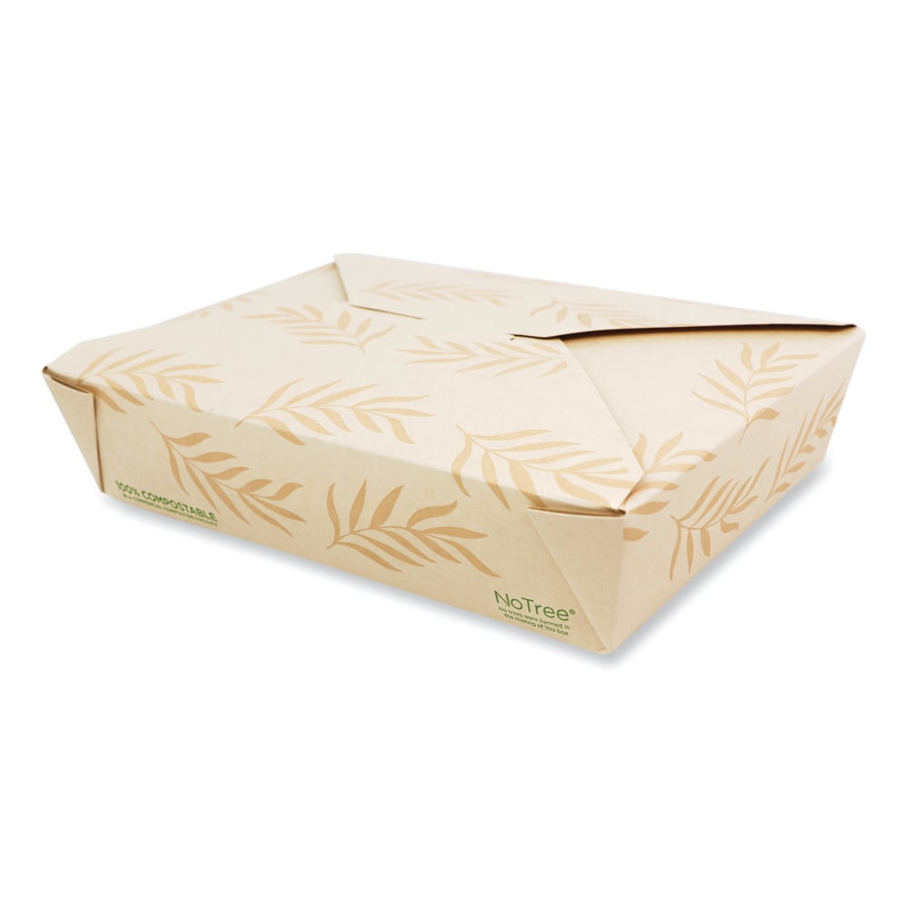 World Centric NoTree Folded Takeout Containers, 50 Oz, Natural, Pack Of 200 Containers MPN:TO-NT-2