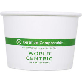 World Centric® Paper Bowls 16 oz 4.4