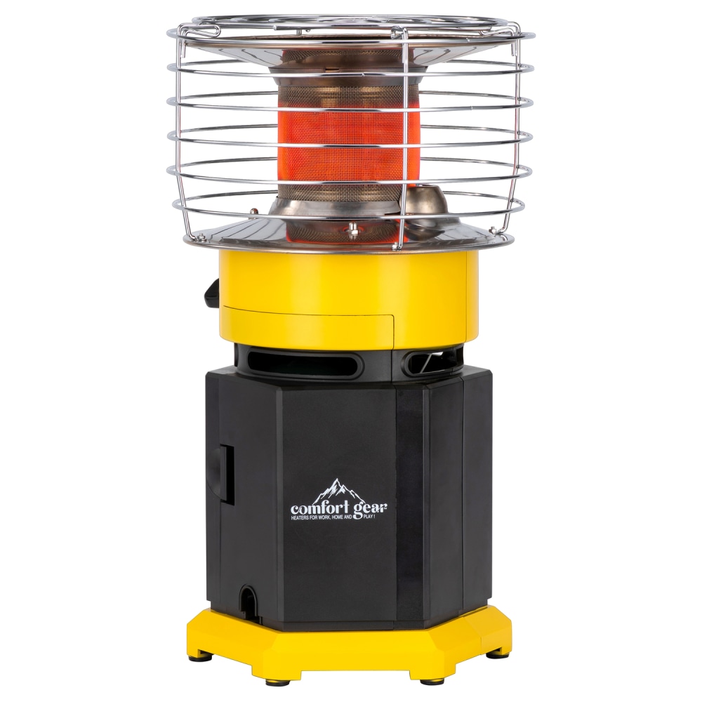 Comfort Gear PPH360-10 10, 000-BTU Indoor/Outdoor Portable Personal 360 deg. Propane Heater, Black & Yellow MPN:PPH360-10