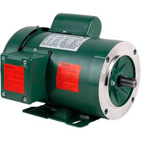 Worldwide Electric Farm Duty Motor 0.5 HP 1800 RPM 115/230V 56 Frame C-Face with Feet FM12-18-56C