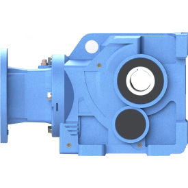 WWE KHN37-10/1-H-56C Cast-Iron Helical Bevel Speed Reducer; 56C Input Flange 10/1 Foot Mt KHN37-10/1-H-56C