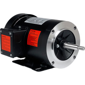 Worldwide Electric Jet Pump Motor 2 HP 3600 RPM 230/460V 56J Frame C-Face with Removable Base NATJE2-36-56JB