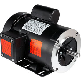 Worldwide Electric Jet Pump Motor 0.5 HP 3600 RPM 115/230V 56C Frame C-Face with Removable Base NTJ12-36-56CB