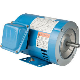Worldwide Electric General Purpose Motor ODP 1 HP 3600 RPM 230/460V 143T Frame Rigid Base ODP1-36-143T