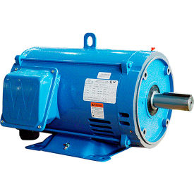Worldwide Electric General Purpose Motor ODP 200HP 3600RPM 230/460V 444TSC Frame C-Face w/Feet ODP200-36-444TSC