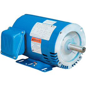Worldwide Electric General Purpose Motor ODP 3 HP 3600 RPM 230/460V 145TC Frame C-Face w/ Feet ODP3-36-145TC
