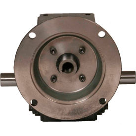 Cast Iron Worm Gear Reducer Box Size 325 201 Ratio Flange Input Double End 182/4TC Frame HdRF325-20/1-DE-182/4TC