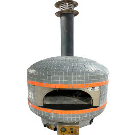 WPPO Professional Lava Digital Controlled Wood Fired Oven W/Convection Fan 28