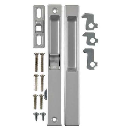 Flush Mount Patio Door Latch, Aluminum MPN:V1195