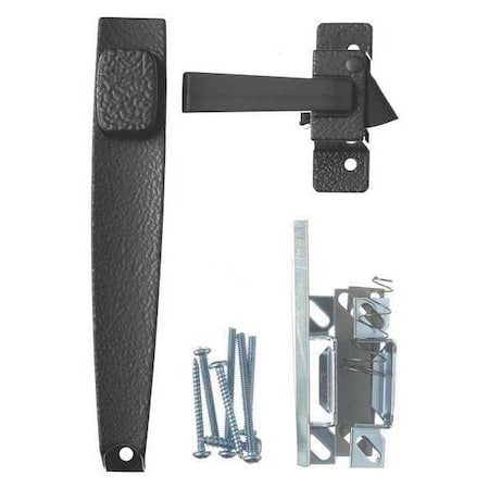 Push Button Latch, 1-1/2 in., Aluminum MPN:V398